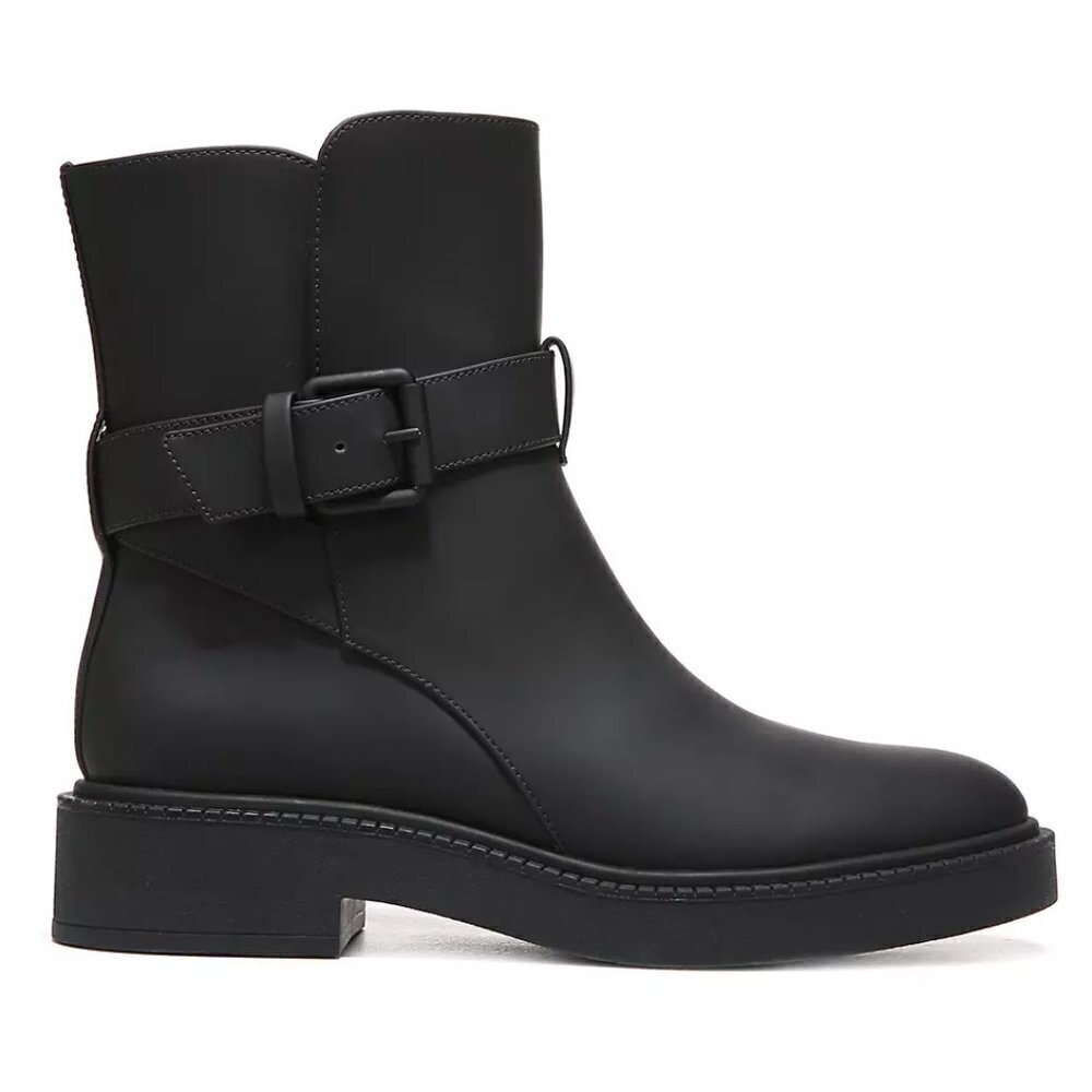 VINCE Kaelyn Water-resistant Leather Buckle Boots